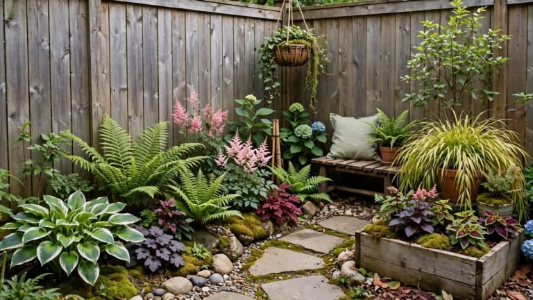 7 Corner Shade Garden Ideas That Transform Forgotten Outdoor Spaces