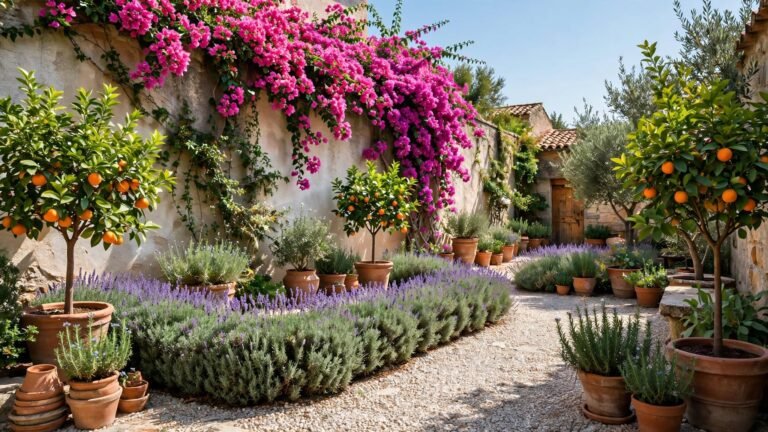 26 Stunning Mediterranean Garden Plants for a Sun-Drenched Landscape