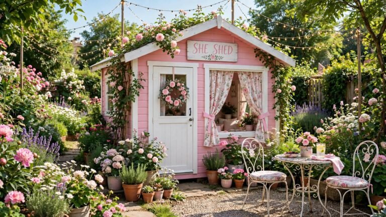 18 She Shed Garden Ideas for a Dreamy Backyard Escape