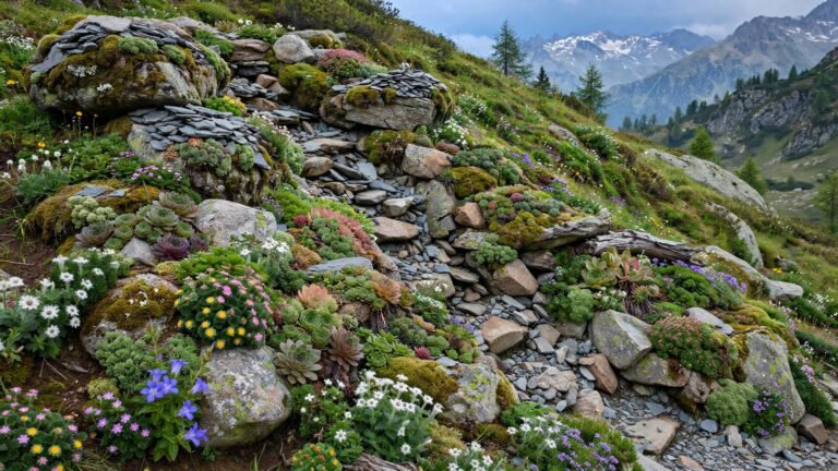 20 Sloped Rock Garden Ideas That Transform Difficult Terrain