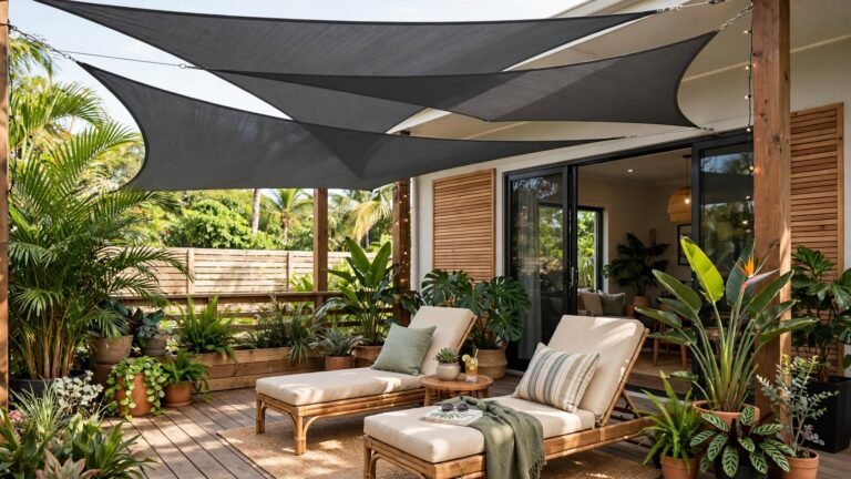 20 Back Porch Shade Ideas That Keep Your Outdoor Space Cool and Inviting