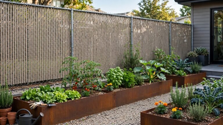 11 Chain Link Fence Garden Ideas to Transform Your Outdoor Space
