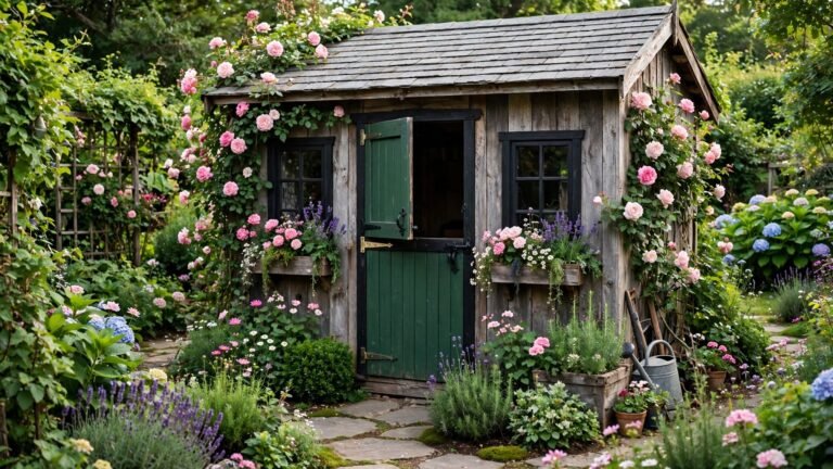 20 Garden Shed Exterior Ideas That Transform a Plain Backyard Building