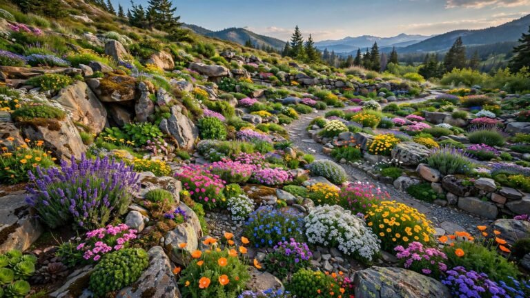 16 Flower Rock Garden Ideas to Transform Your Outdoor Space