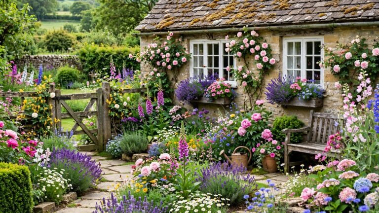 17 English Country Garden Flowers for a Timeless Cottage Look