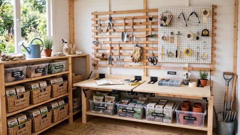 22 Garden Shed Organization Ideas to Transform Your Backyard Storage Space