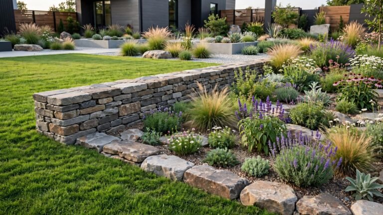 17 Rock Garden Edging Ideas to Define Your Outdoor Space Beautifully