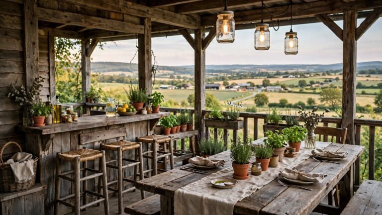 20 Rustic Back Porch Ideas for a Warm and Welcoming Outdoor Space