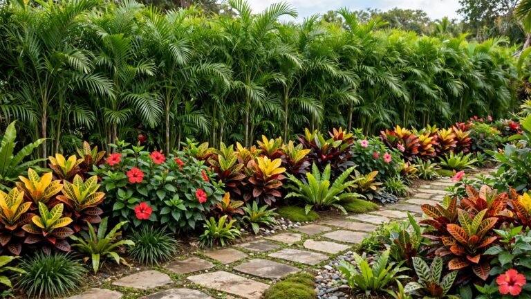 23 Tropical Garden Hedge Ideas for Lush, Private Outdoor Spaces